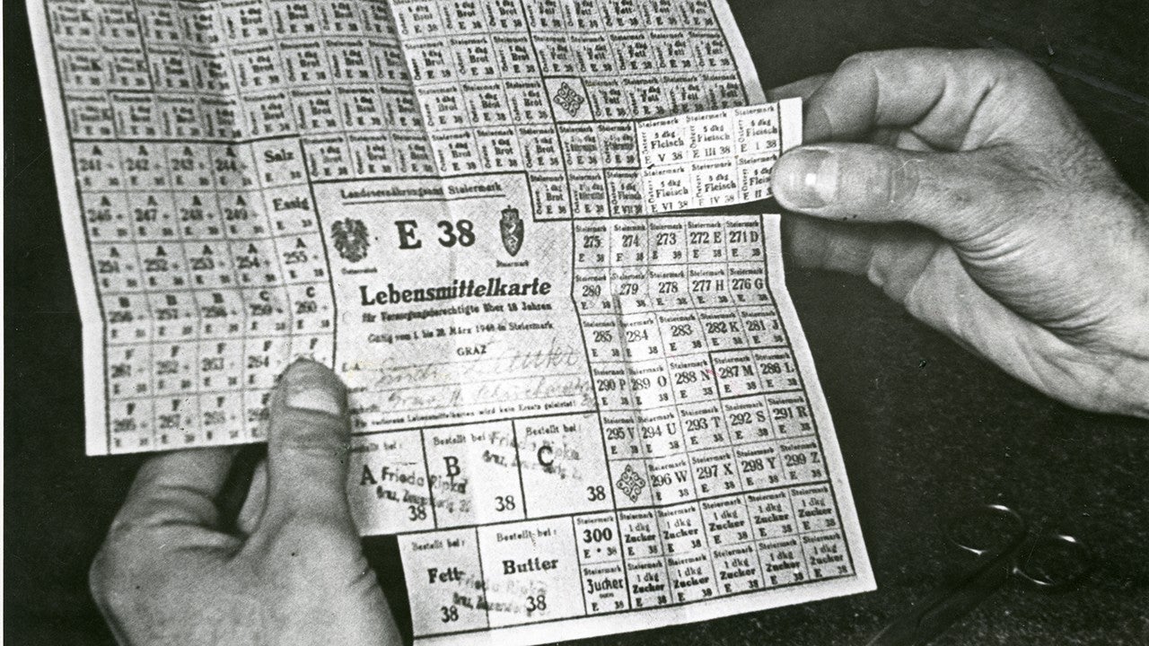 Lebensmittelkarten (1945)