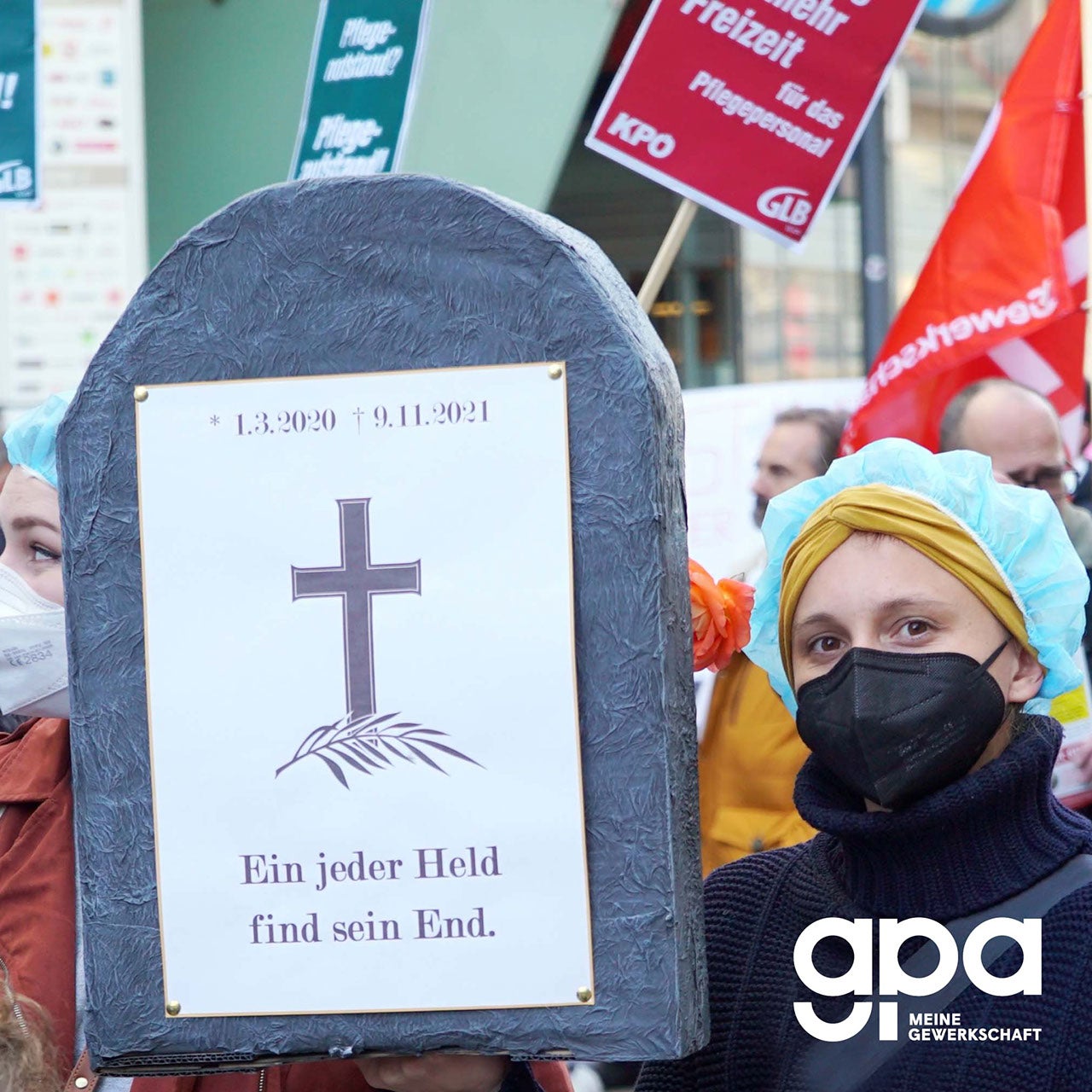 Demonstration Gesundheitskollaps