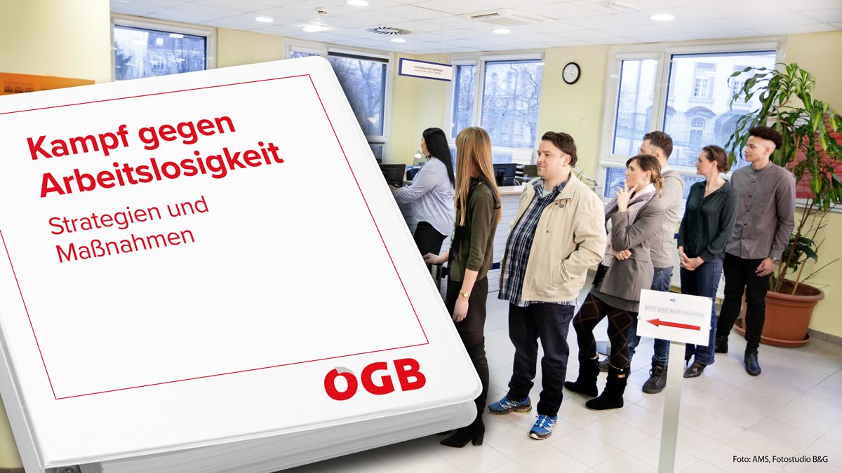 ÖGB-Programm gegen Corona-Arbeitslosigkeit