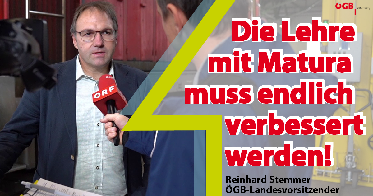 Lehre mit Matura