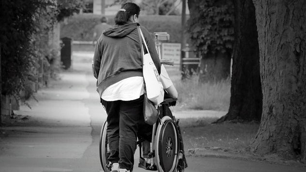 Die Pflege ist weiblich