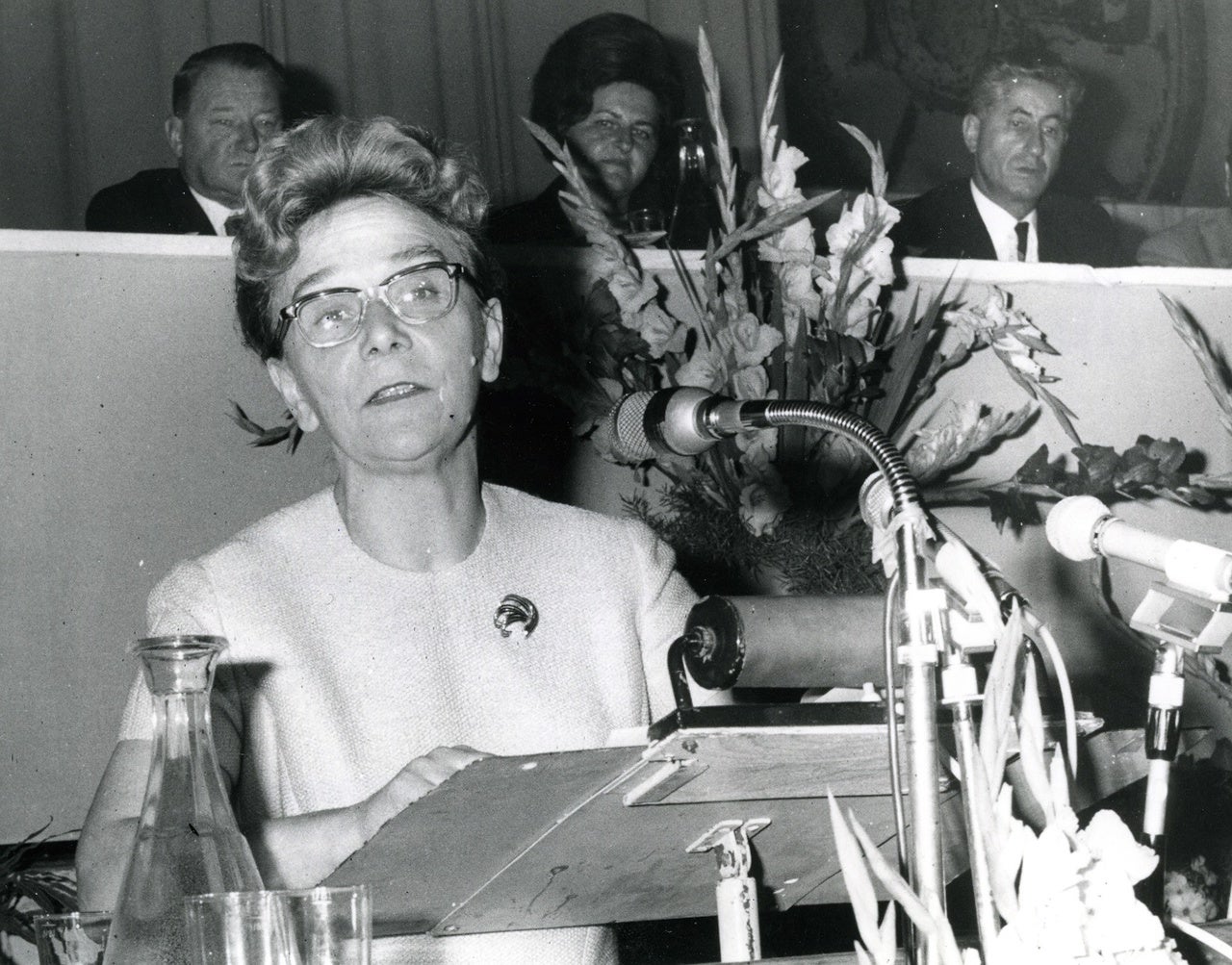 Maria Metzker (ÖGB-Frauenvorsitzende 1967-1983, erste ÖGB-Vizepräsidentin 1979-1983)