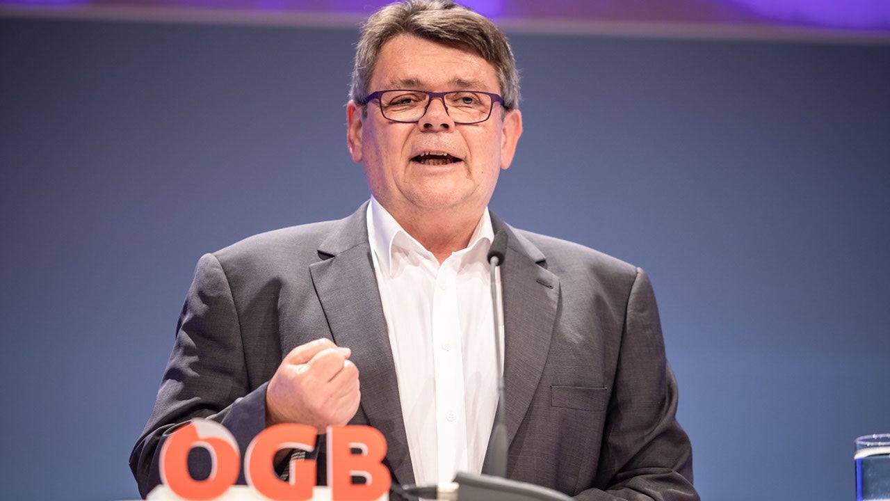 ÖGB-Präsident Wolfgang Katzian