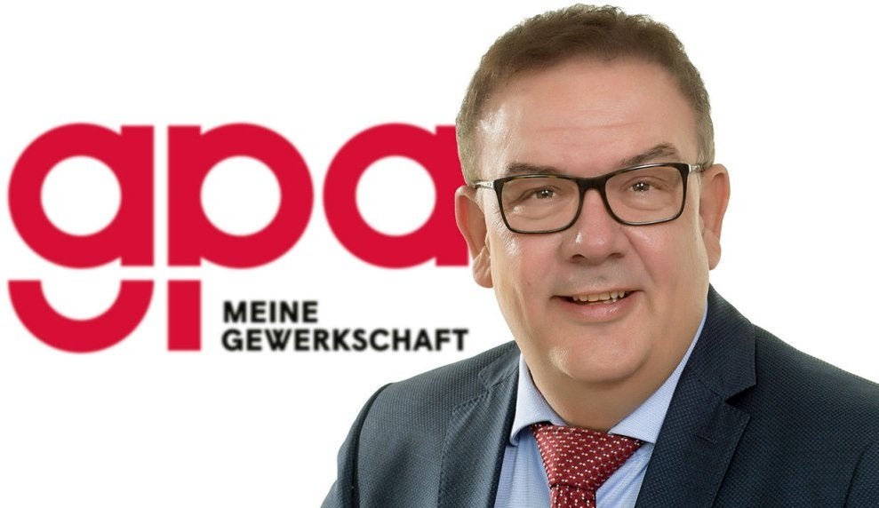 Gerald Loidl, Vorsitzender GPA-Kärnten Gerald Loidl, Vorsitzender GPA-Kärnten