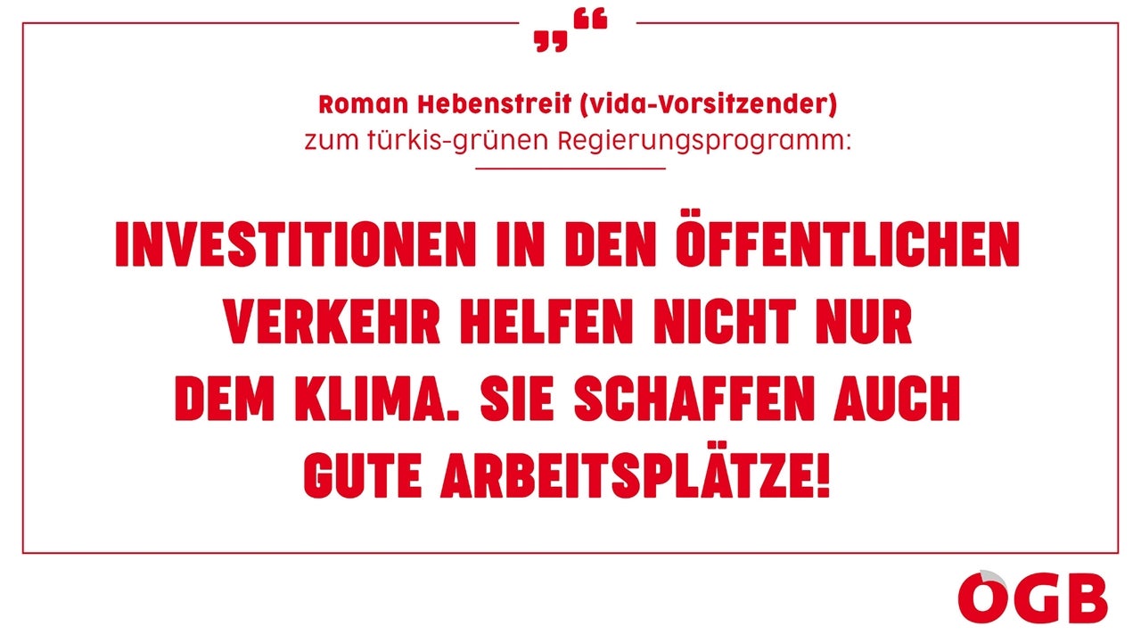 Massive Investitionen in Infrastruktur notwendig