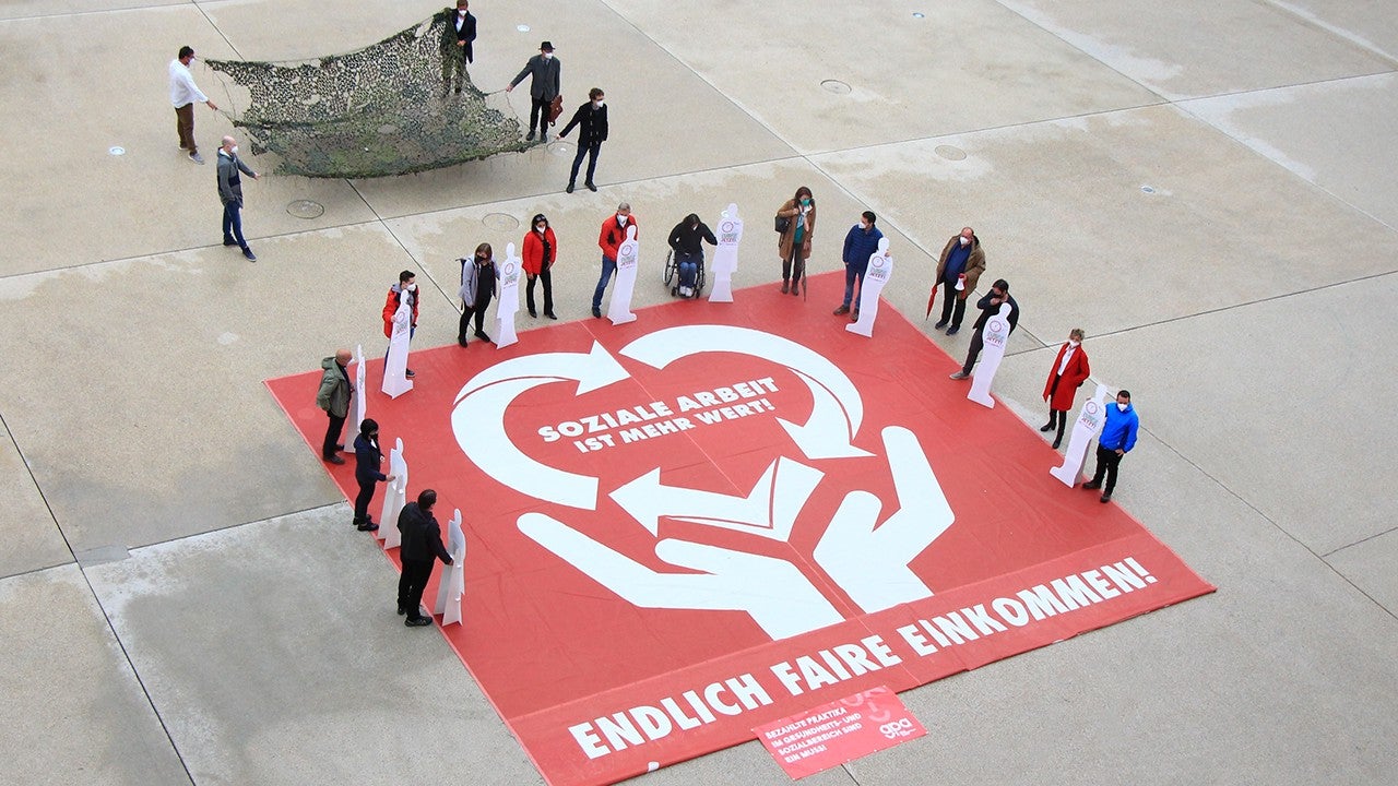 OEGB_Tag der Pflege Kundgebung Landhausplatz_2021