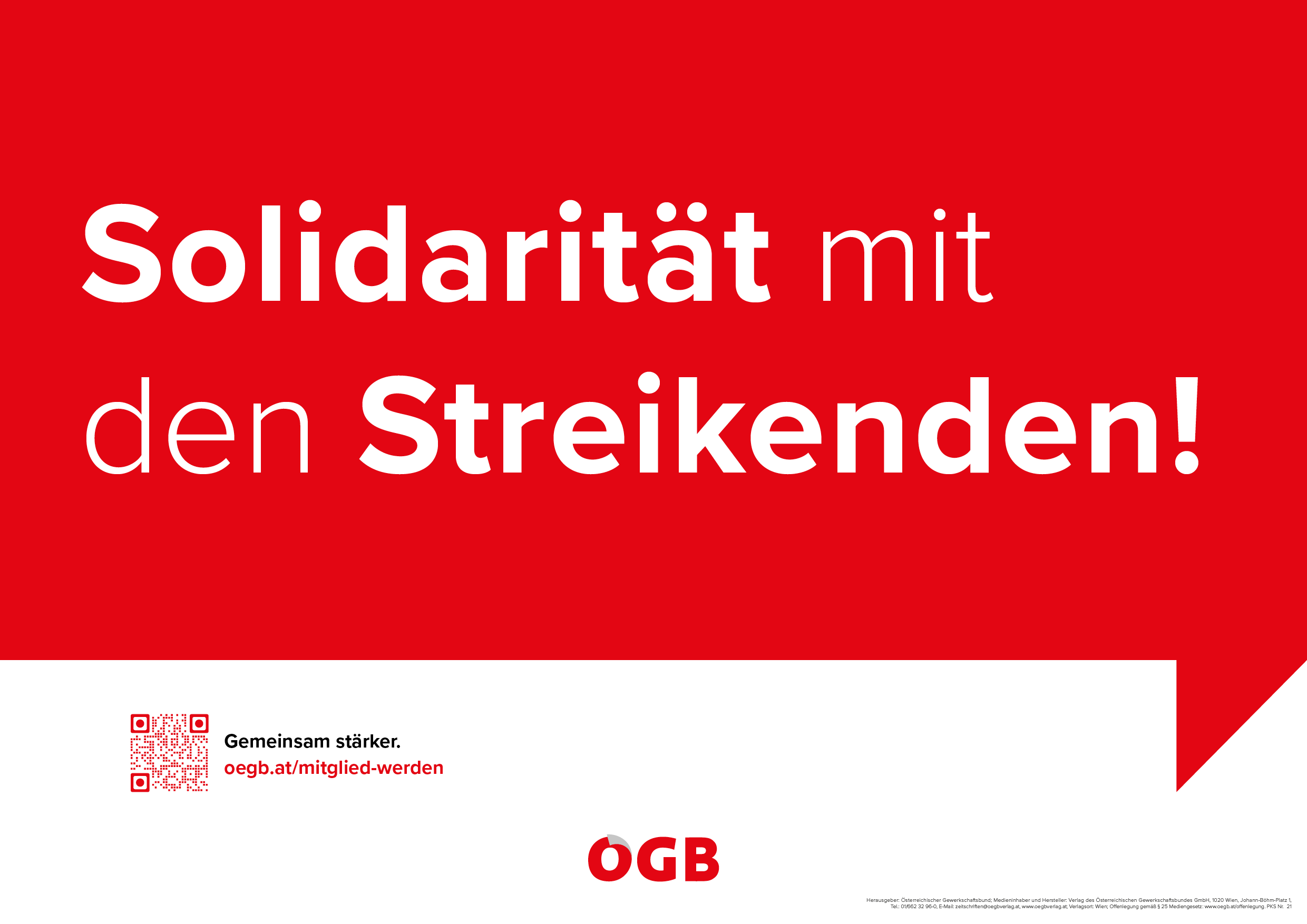 Solidarität mit den Streikenden!