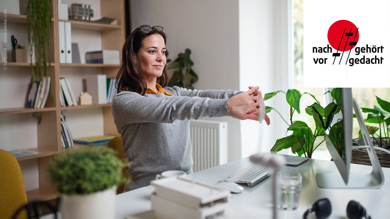 Wie man im Homeoffice fit und gesund bleibt as Arbeiten zuhause kann krank machen – aber man kann etwas dagegen tun