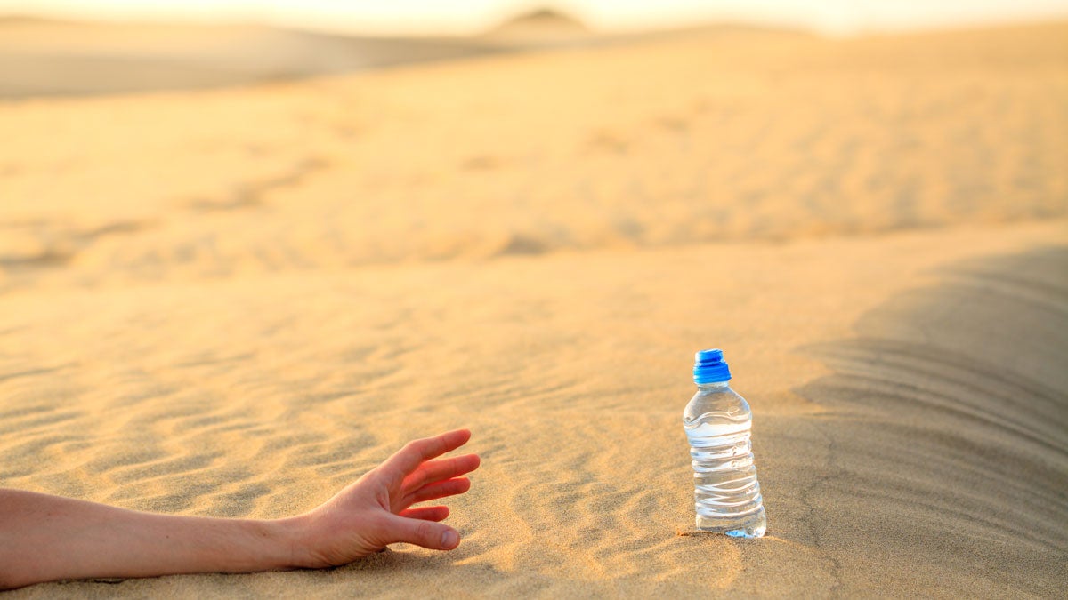 Wasser trinken verboten? Das ist eine sittenwidrige Schikane!