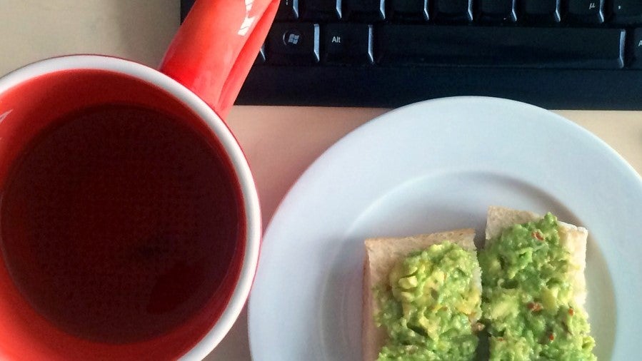 ArbeitnehmerInnen zu gestresst zum Essen