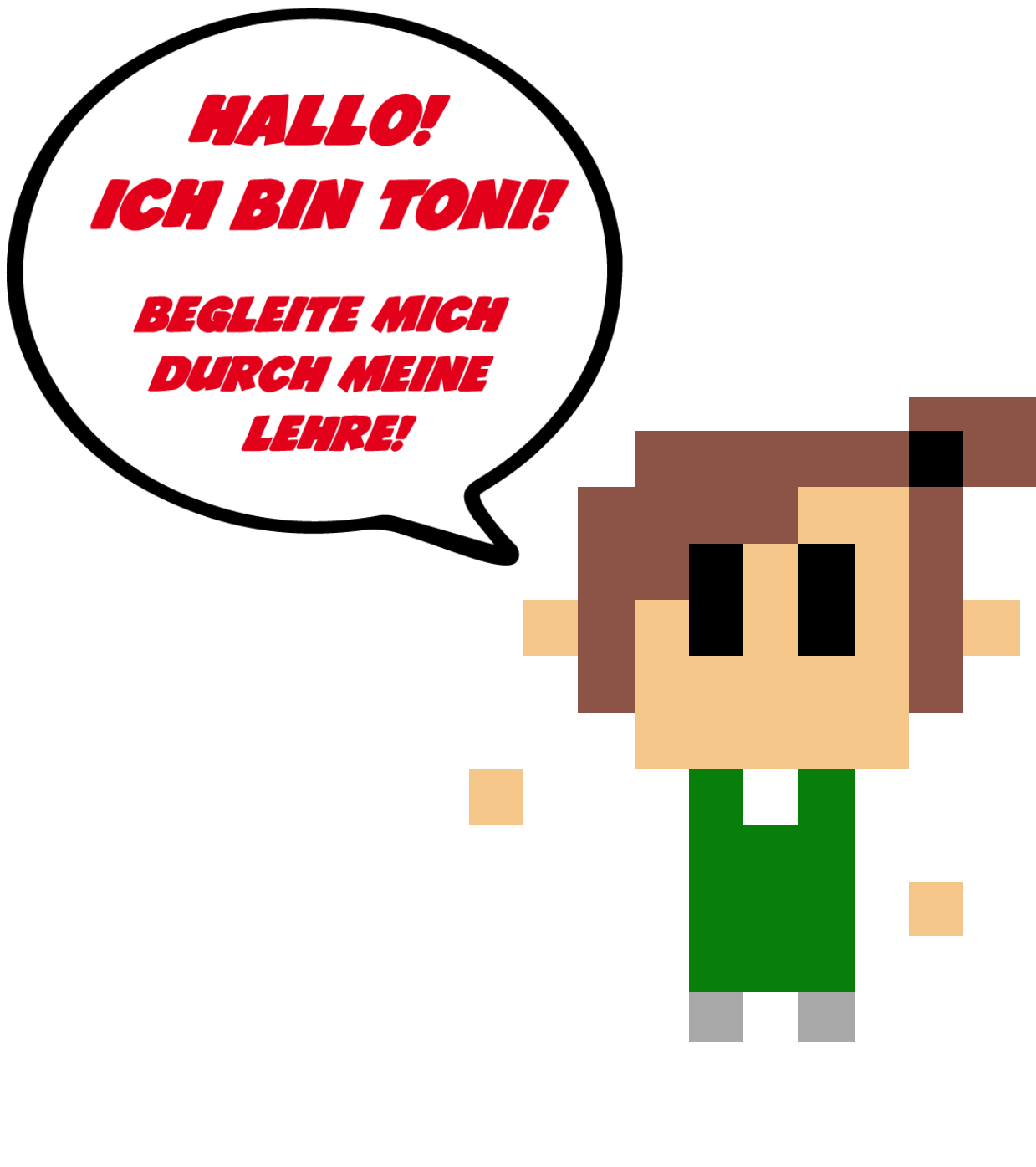 Bild der digitalen Figur aus dem Online-Spiel
