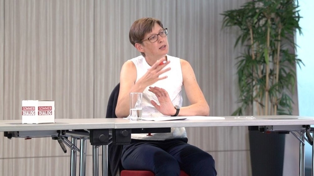 Bettina Kubicek beim ÖGB-Sommerdialog