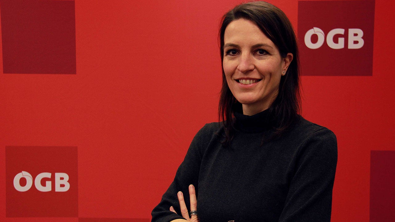 Portrait Carmen Braun ÖGB OÖ