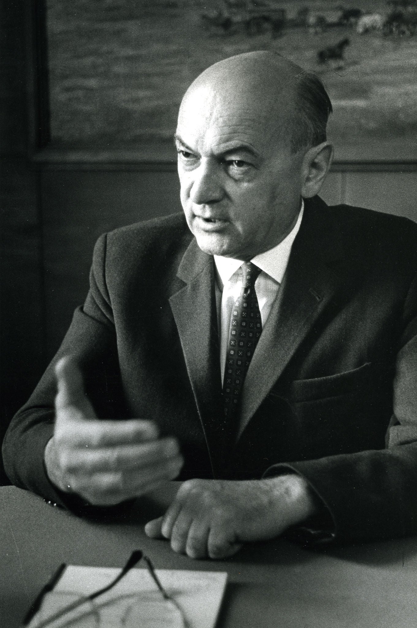 ÖGB Präsident Anton Benya