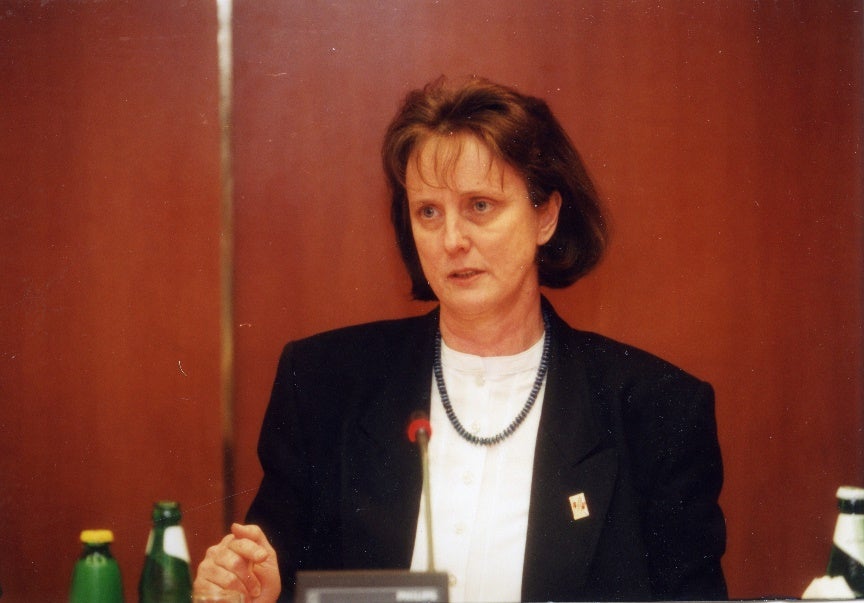 Irmgard Schmidleithner (ÖGB-Frauenvorsitzende Jänner 1991 – Juni 1999, ÖGB-Vizepräsidentin Oktober 1991 – Oktober 1999)