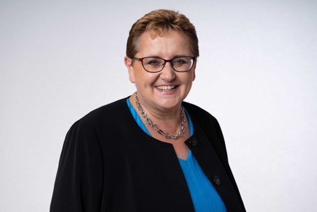 Klaudia Frieben, Bundesfrauenvorsitzende der Gewerkschaft PRO-GE und Vorsitzende des Österreichischen Frauenrings