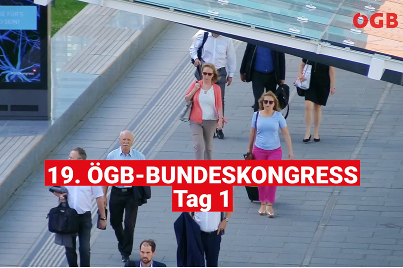ÖGB-Bundeskongress Tag 1