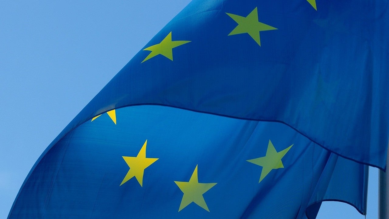 Bild der EU-Flagge