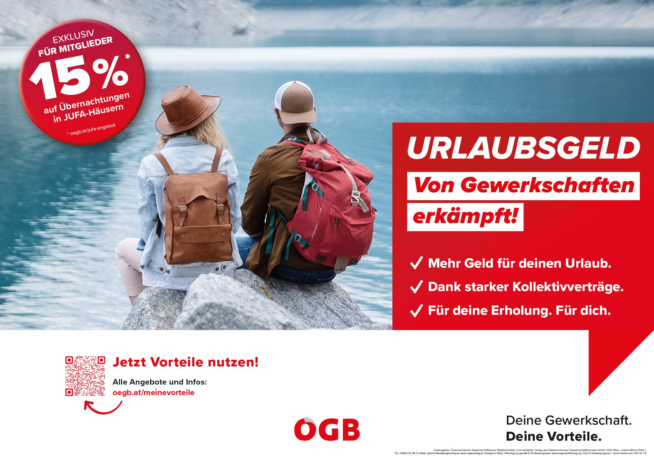 Urlaubsgeld: Von Gewerkschaften erkämpft!