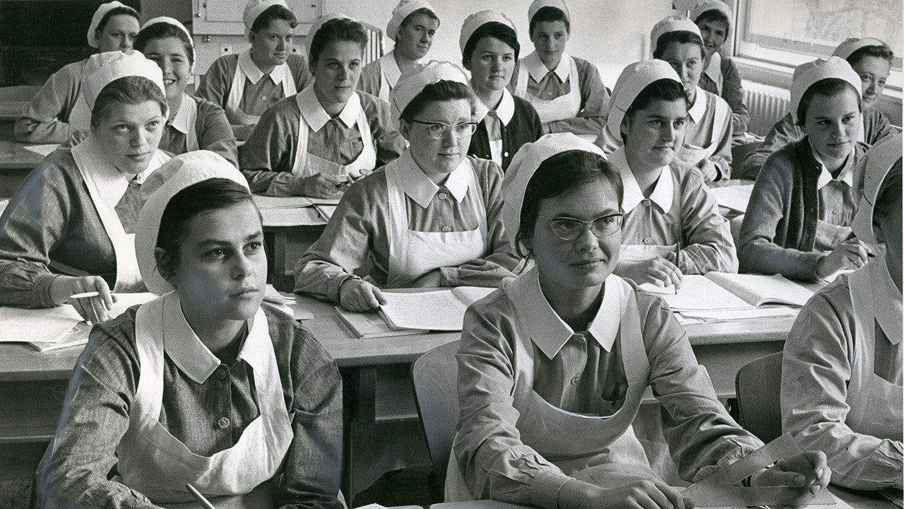 Krankenschwestern in Ausbildung
