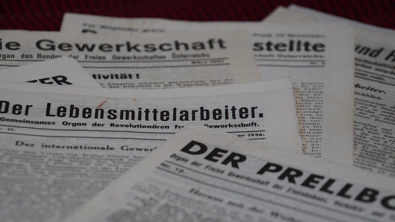 Illegale Gewerkschaftszeitungen 1934-1938