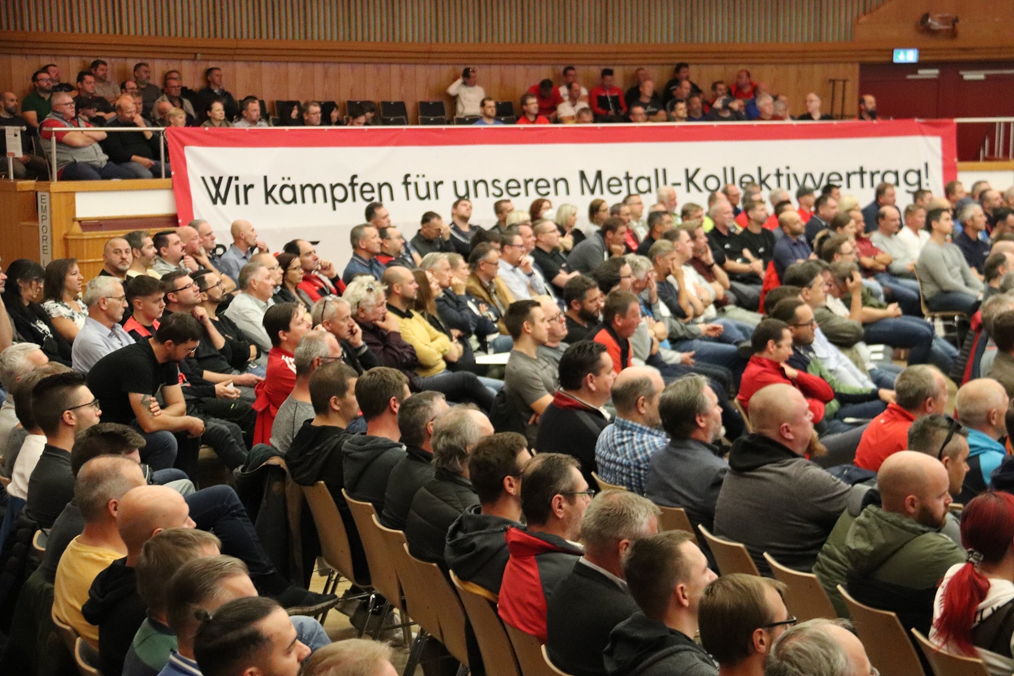 Betriebsrätekonferenz ob der stockenden Kollektivvertragsverhandlungen (Oktober 2021)