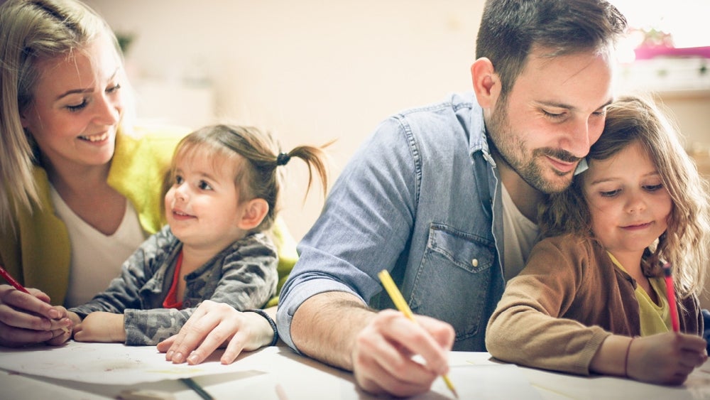 Aufteilung der Kinderbetreuung