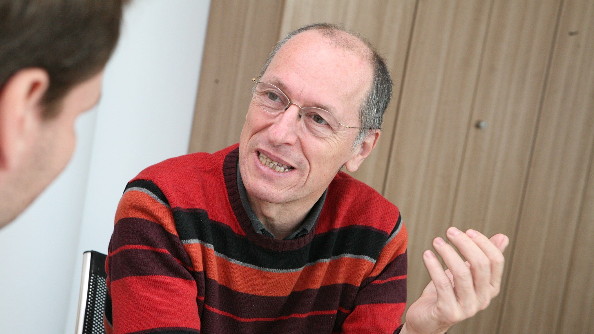 Der Mitinitiator der Sezionieri-Kampagne, René Schindler, ehemaliger damals Bundessekretär der Produktionsgewerkschaft (PRO-GE) für Soziales und Recht
