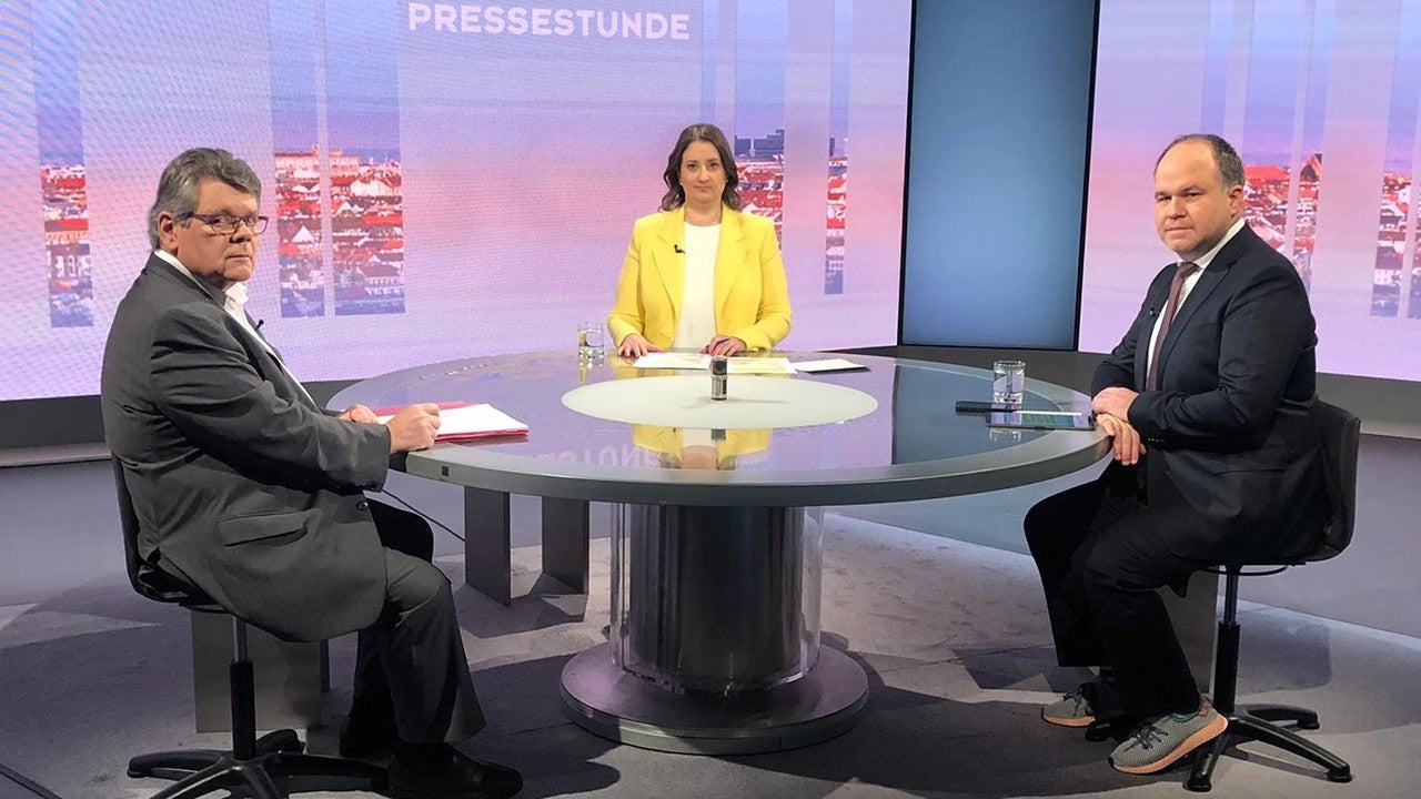 Pressestunde mit Wolfgang Katzian Pressestunde mit Wolfgang Katzian