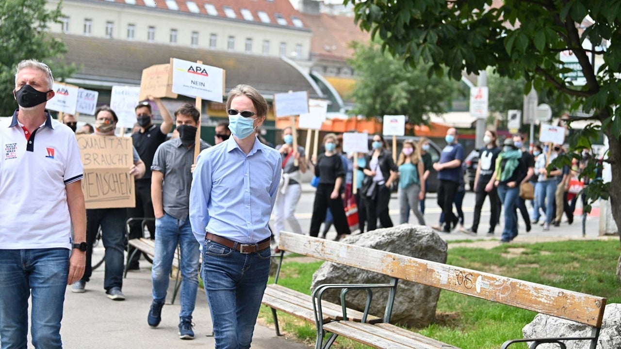APA-Belegschaft wehrt sich gegen Jobabbau