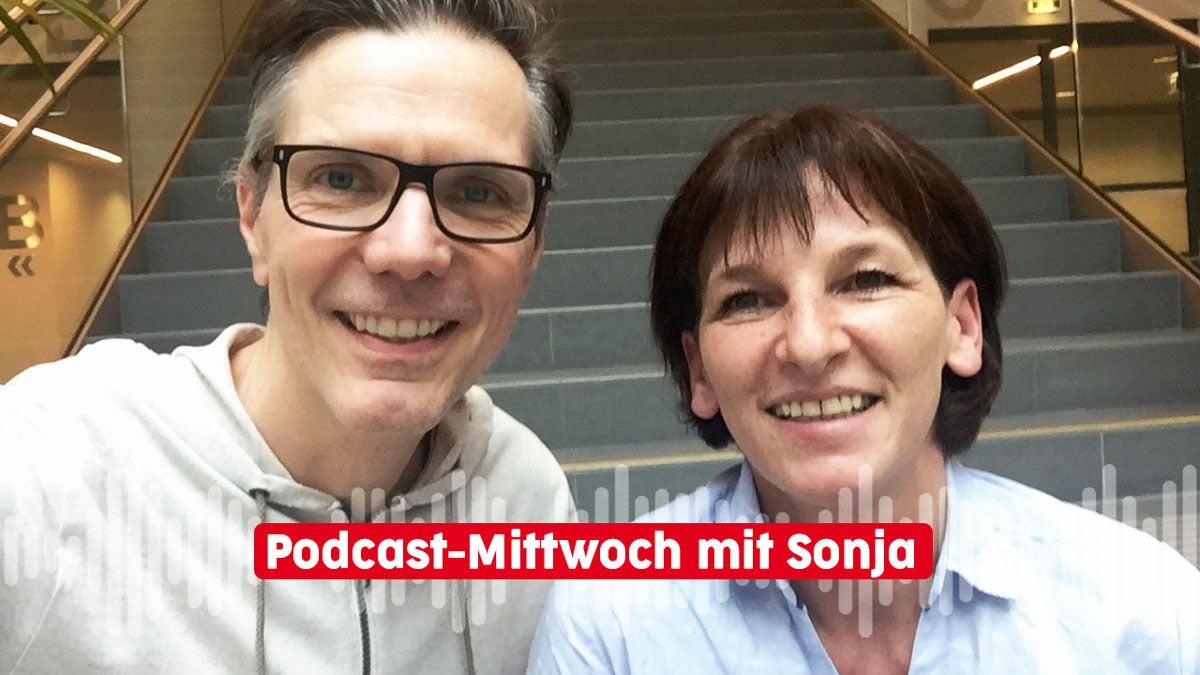 Peter Leinfellner (vida) im Gespräch mit der mobilen Pflegerin Sonja Hör