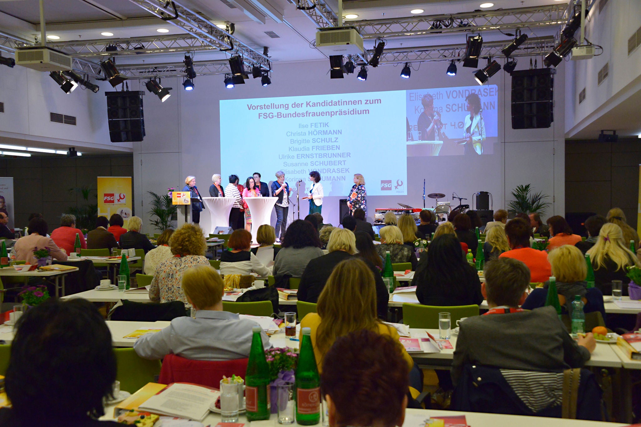 Unter dem Motto Frauen@faire.arbeit 4.0 fand im April 2018 der 18. ÖGB-Bundesfrauenkongress statt. 