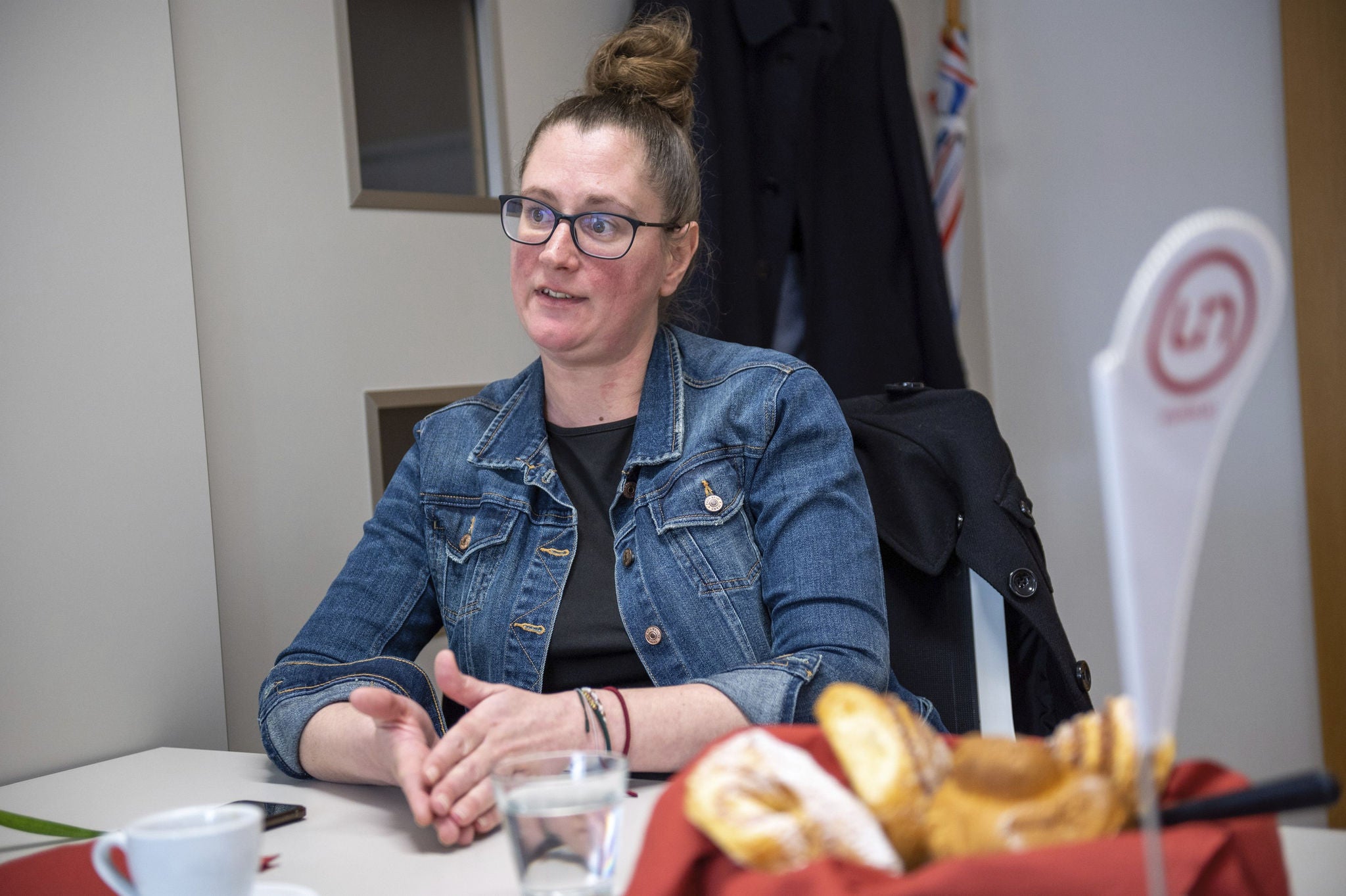 Alexandra Scherer, Fotos Thomas Hude, Interview, Younion, Gewerkschaft, Stabsstelle Service fÃ¼r Kollegialorgane, Personalvertretung, 23.3.2023