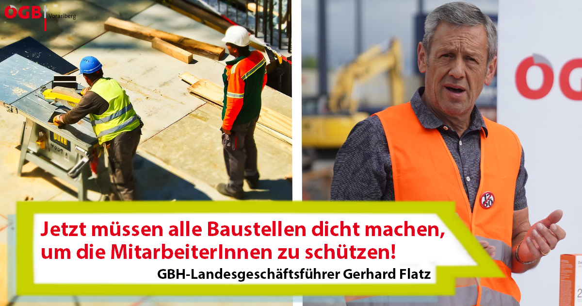 Baustellenstopp