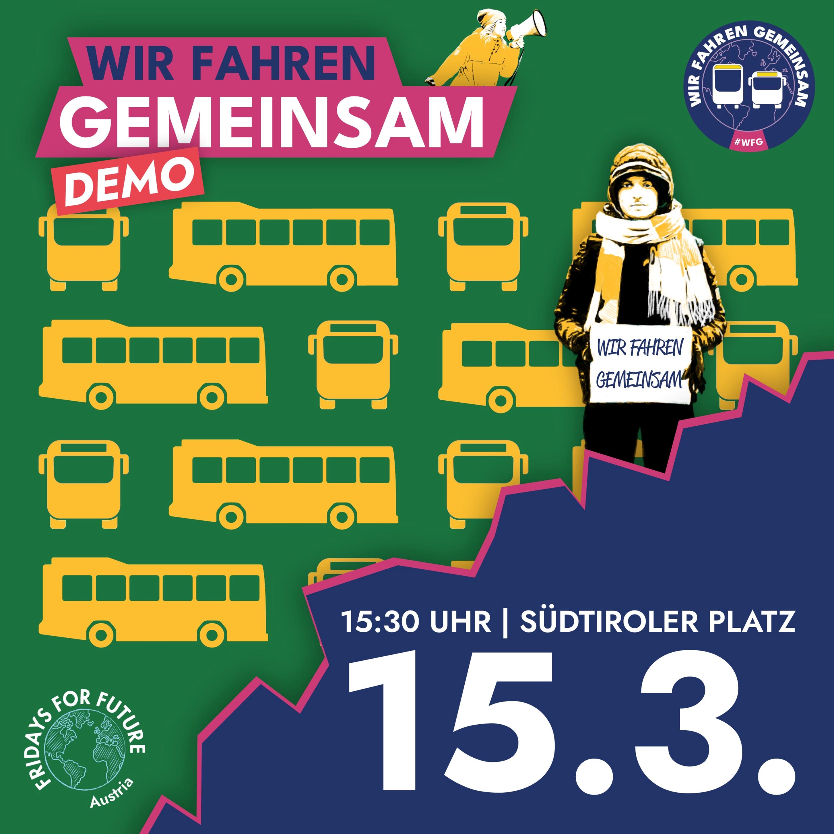 Komm auch du am 15.03 zum Südtiroler Platz