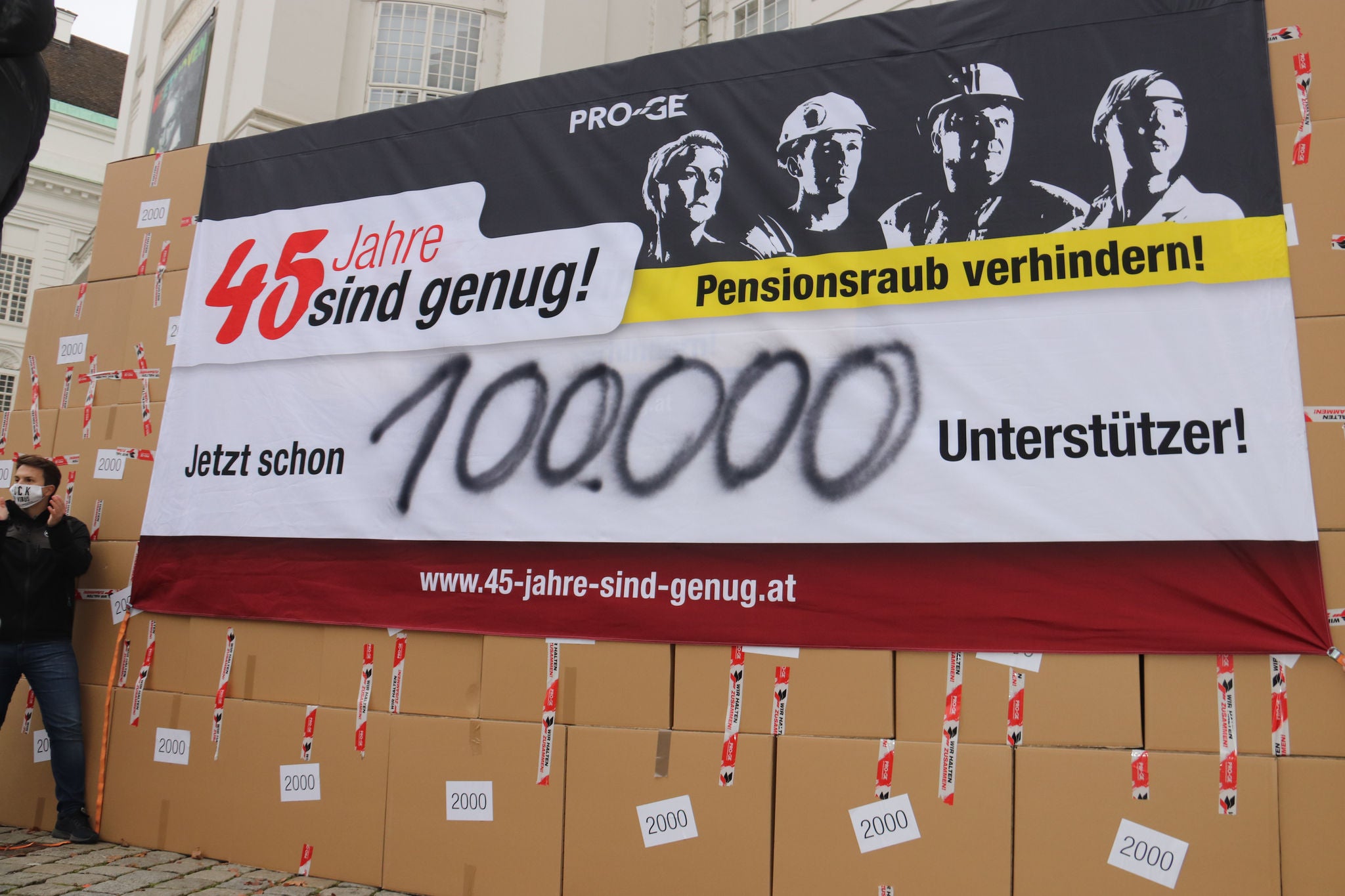 Mehr als 100.000 Menschen unterschrieben die Petition zur Beibehaltung der „Hacklerregelung“