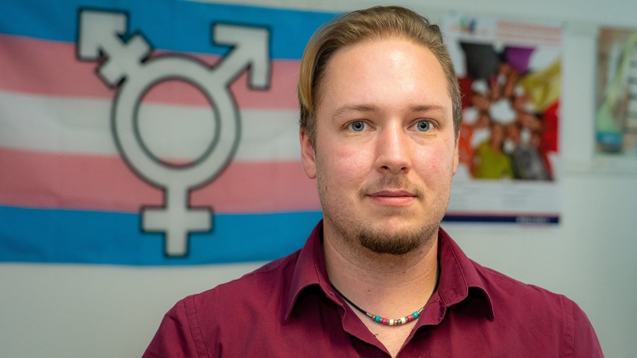 Porträt von Marek Wimberger, Gay Cops Austria
