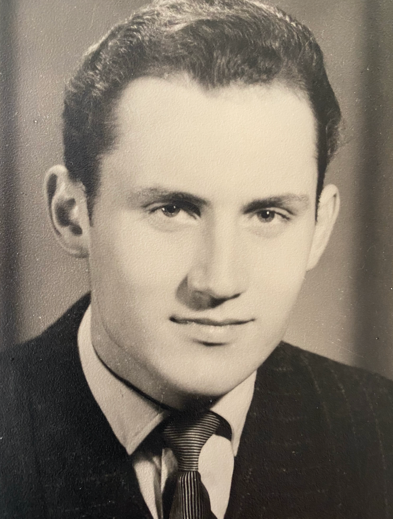 Fritz Homolka in seiner aktiven Zeit als Betriebsrat