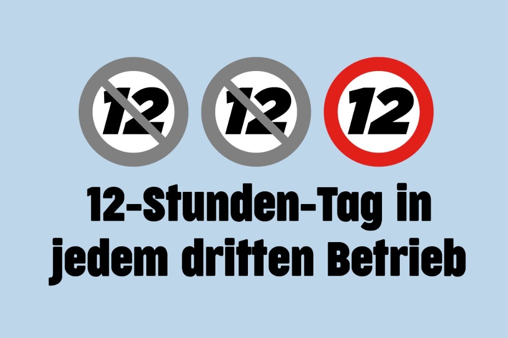 12-Stunden-Tag bittere Realität