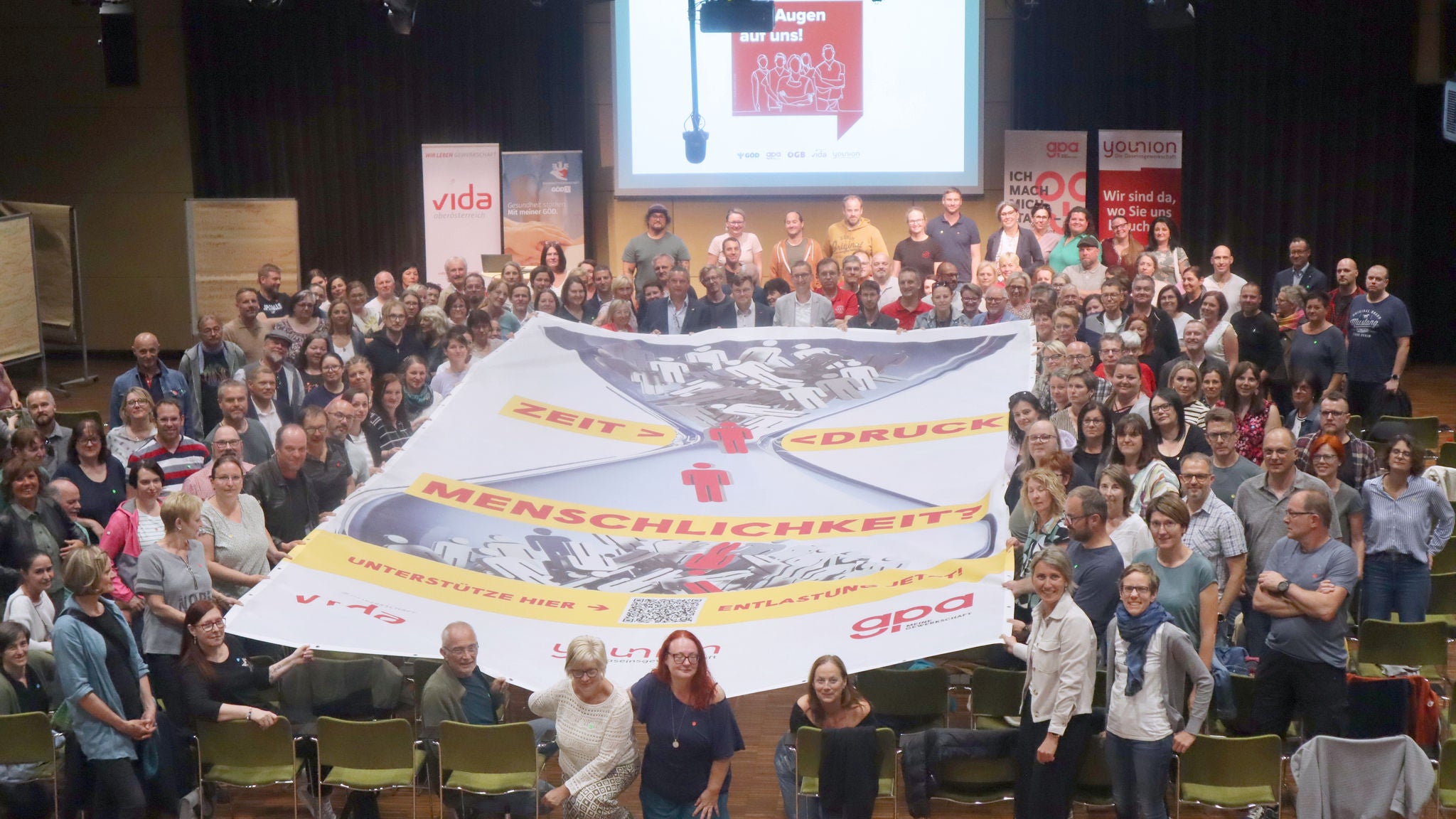 Kampagne Zeit-Druck-Menschlichkeit