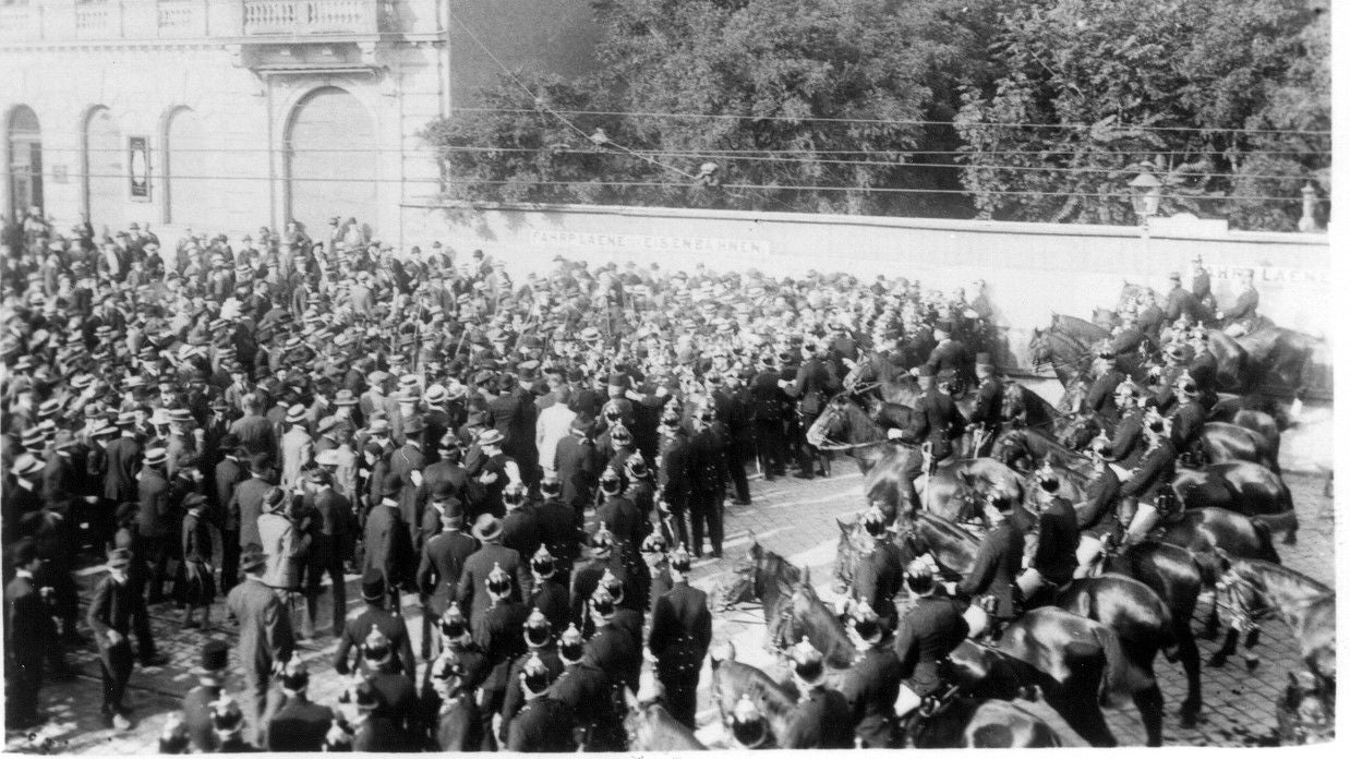Teuerungsdemonstration Wien, 1911