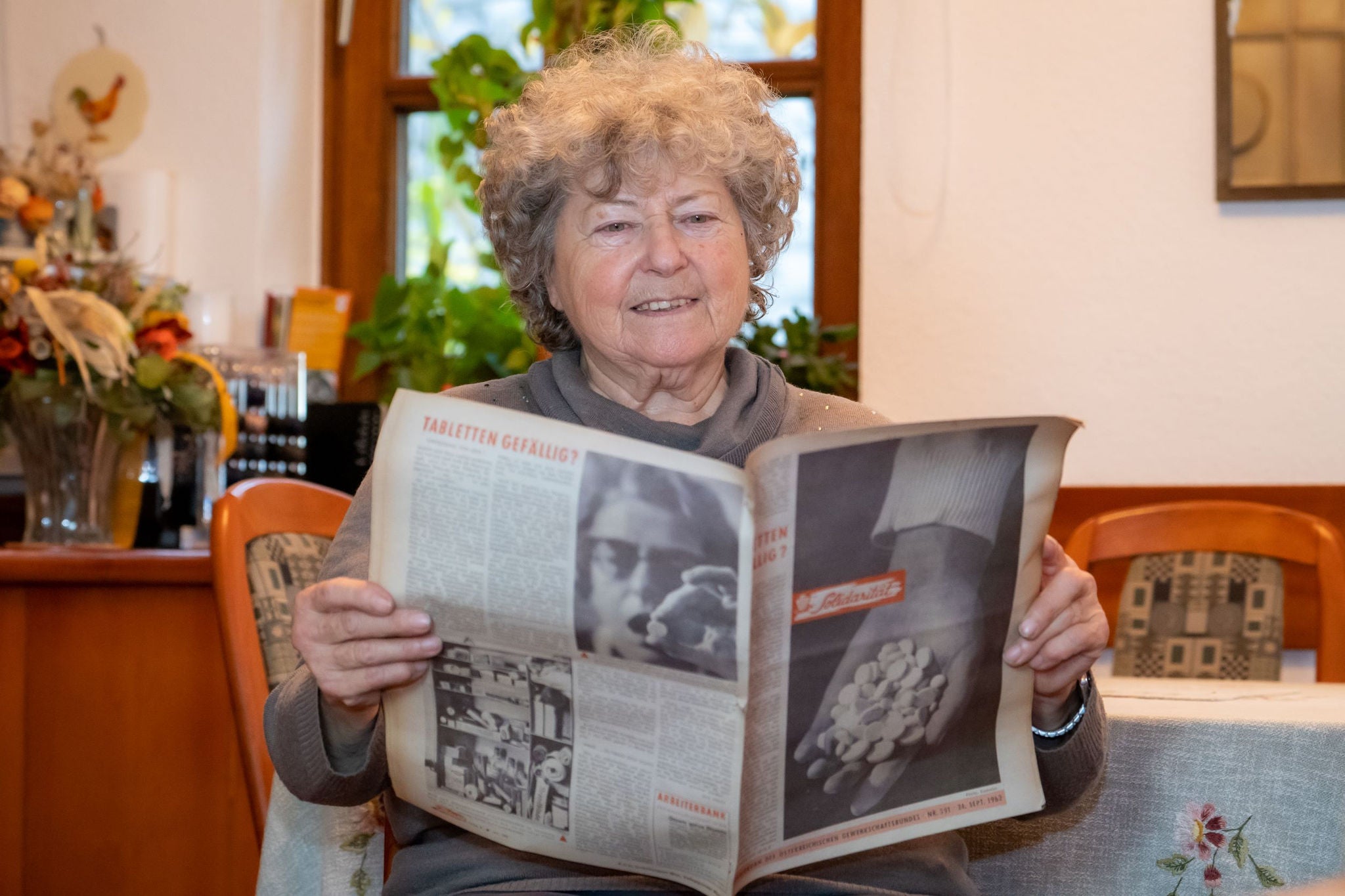 Eleonora Hostasch liest die Solidarität aus dem Jahr 1962