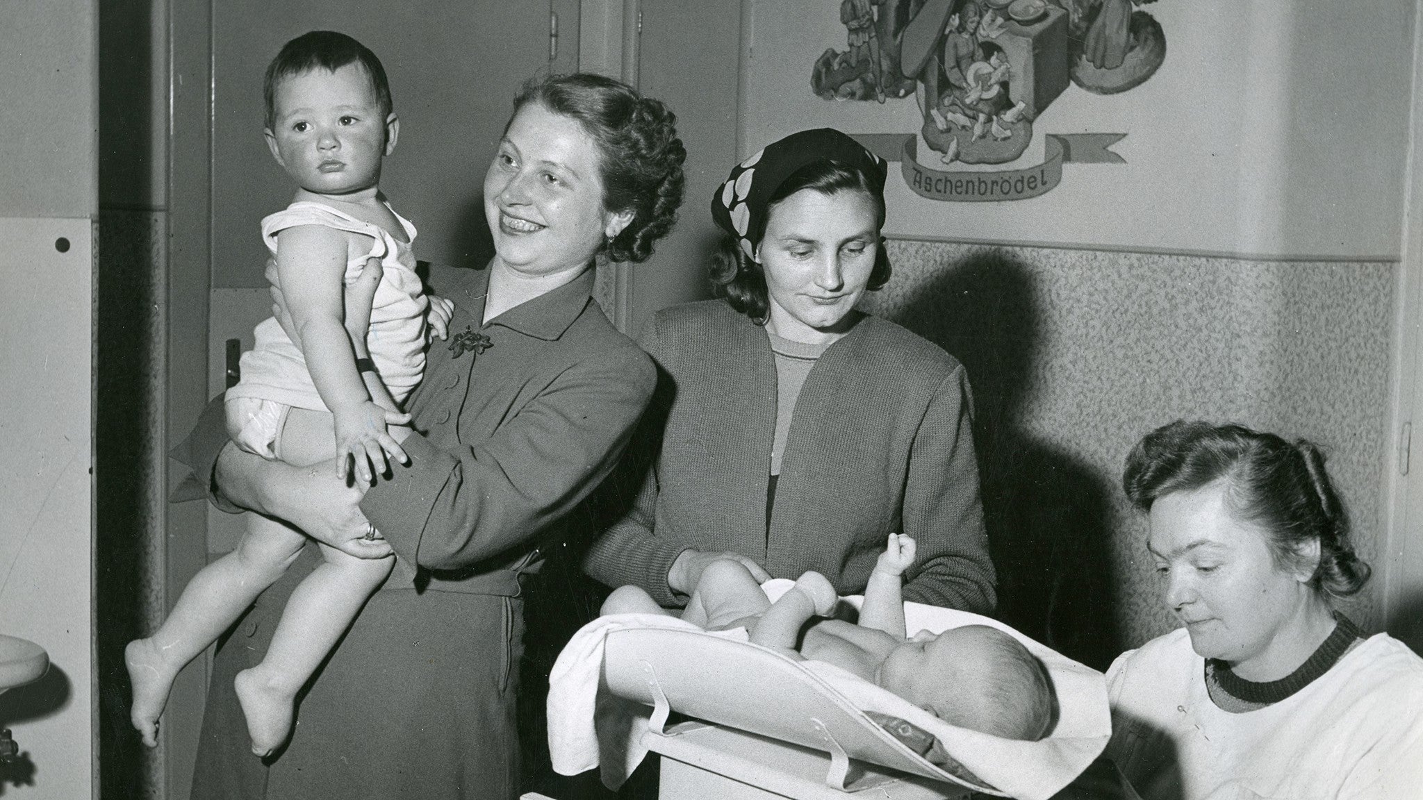 Zum Besuch bei der Kinderärztin, 1959