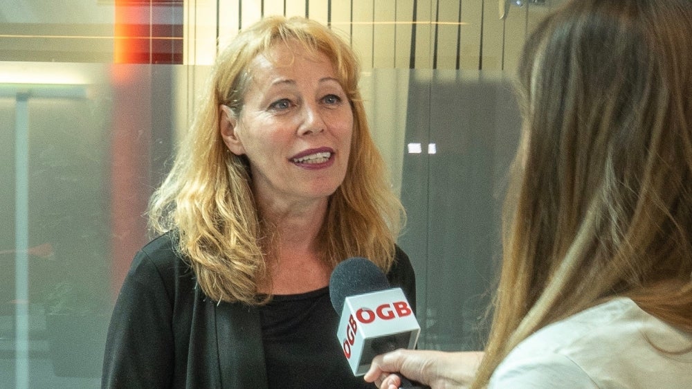 Ingrid Reischl, Leitende Sekretärin des ÖGB im Interview mit oegb.at