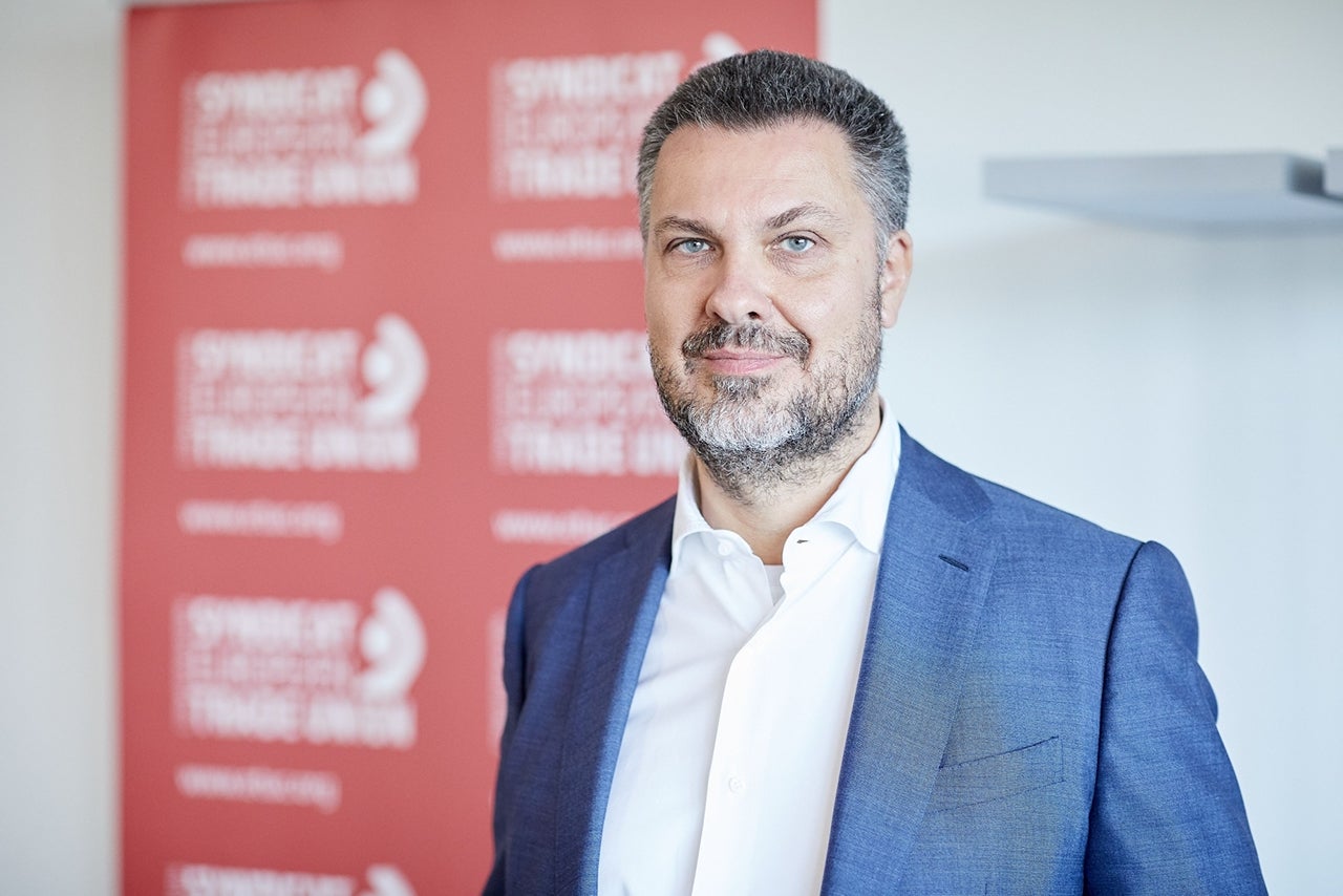 Luca Visentini, Generalsekretär des Europäischen Gewerkschaftsbundes