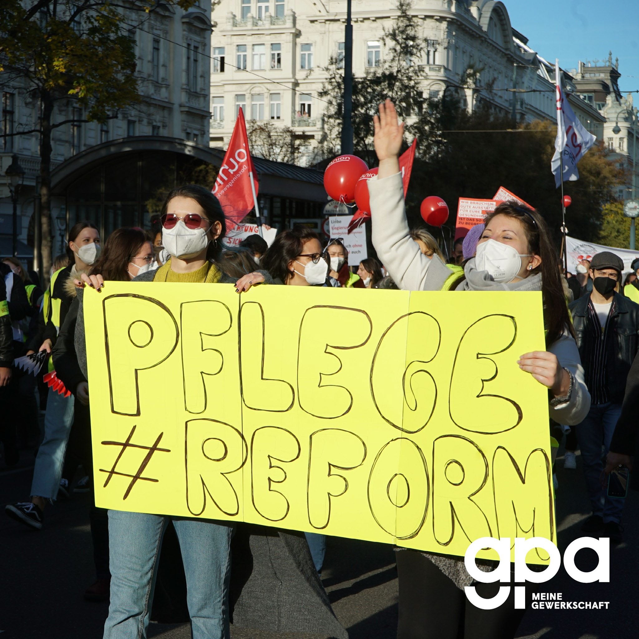 Demonstration Gesundheitskollaps