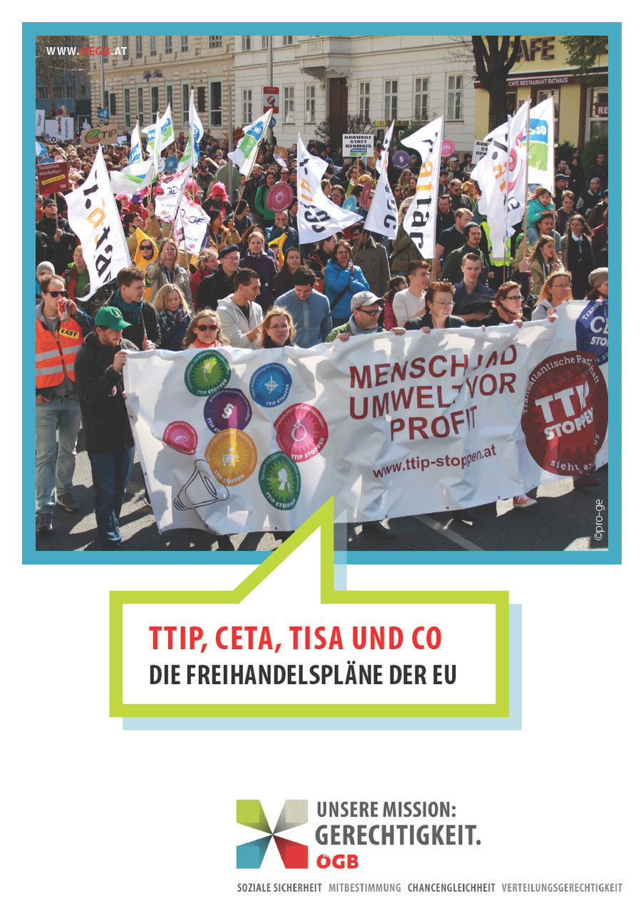 Tipa, Ceta, Tisa und Co - Die Freihandelspläne der EU