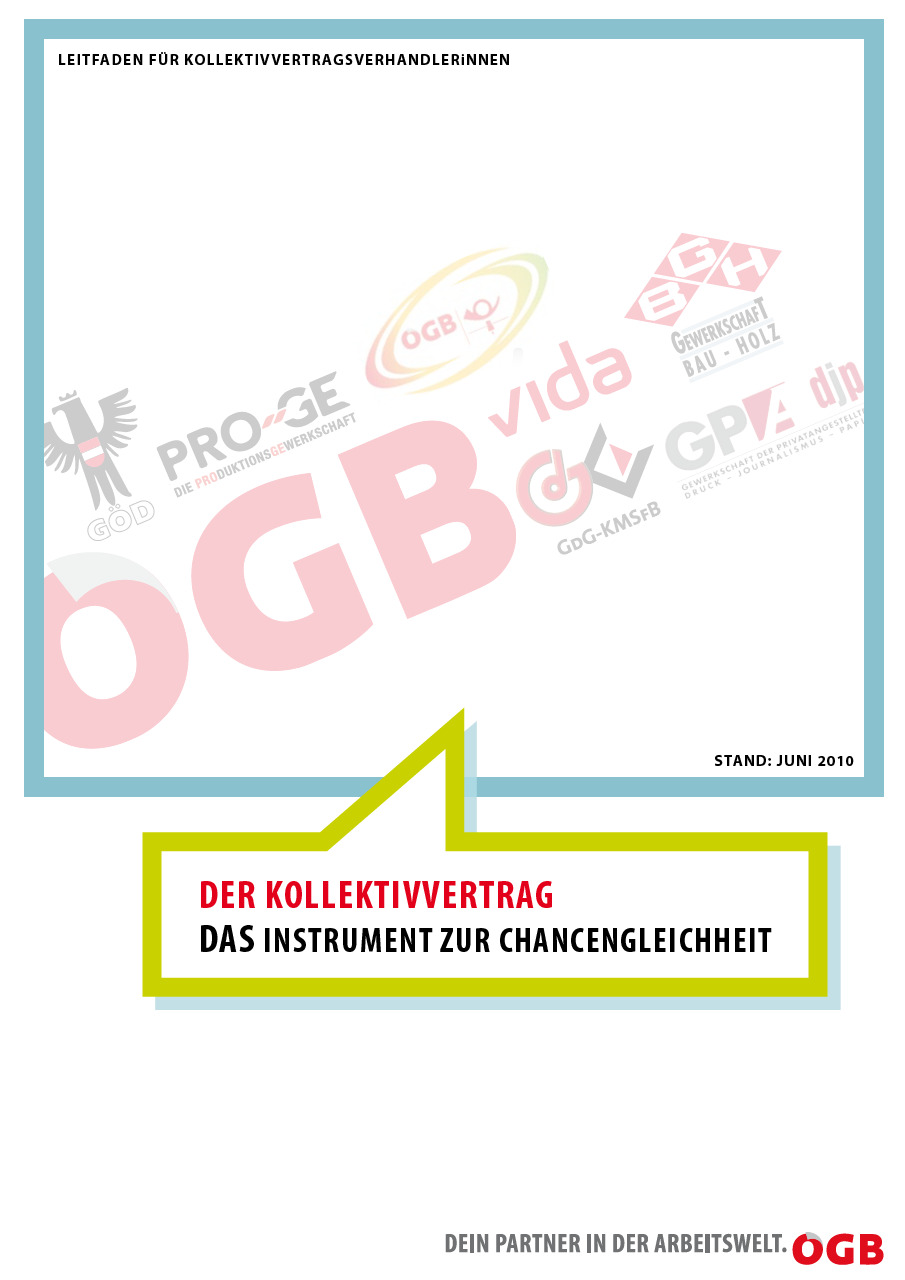 Der Kollektivvertrag - Das Instrument zur Chancengleichheit