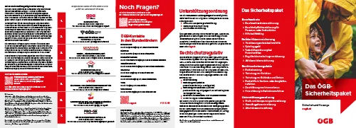 Das ÖGB-Sicherheitspaket