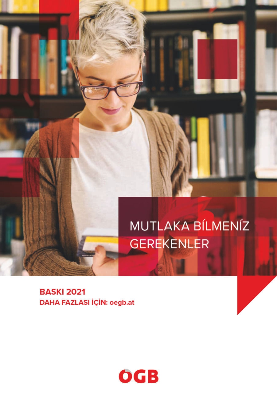 MUTLAKA BÍLMENÍZ GEREKENLER